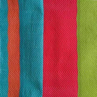 Calyz Blue Red Placemat Napkin Set - Image 2